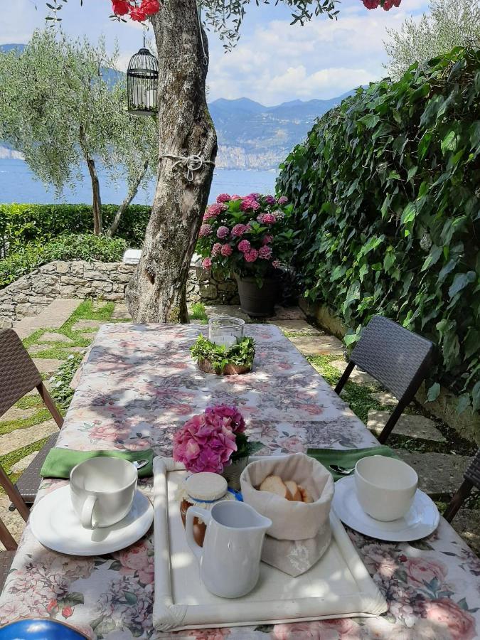 Villa Sul Lago Con Pontile Privato A Brenzone Sul Garda - Unique And Exclusive Εξωτερικό φωτογραφία